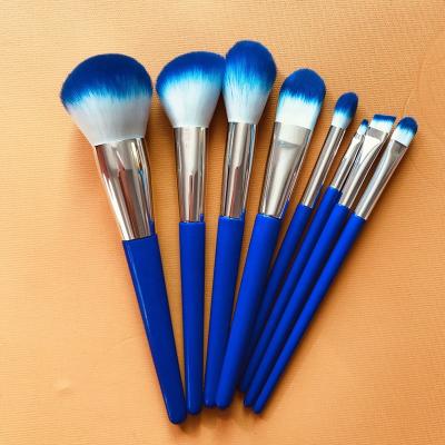 China Beauty Care Makeup Tools 8pcs Powder Blush Makeup Brushes Tone Shape Blender Foundation Eyeshadow Eyebrow Lip Make Up Cosmetics Brushes for sale