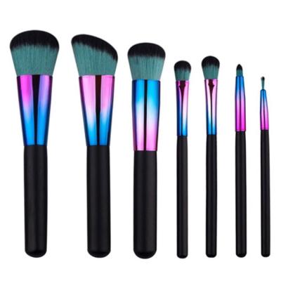 China Angular Blush Red Gold 10pcs Brush Make Up Lovely Vegan Fine Brush Make Up Set White Travel Mini Make Up Brushes With Makeup Sponge for sale