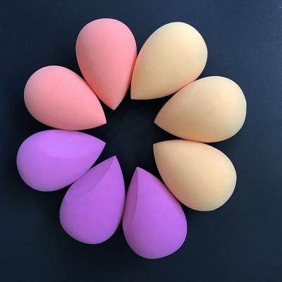 China Custom Private Label Beauty Puff Color Sponge Customized Super Soft Low Price Latex Makeup Sponge Clean Powder Or Foundation Clean Logo Blender Sponge for sale