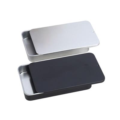 China Gift & Hot Sale Wholesale Empty Cheap Price Craft Mini Sliding Tin Box 50x26x10mm for sale