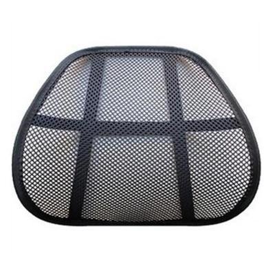 China Massage Car Seat Office Chair Massage Back Lumbar Support Mesh Ventilate Cushion Pad Black Mesh Back Lumbar for sale