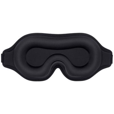 China PORTABLE 3D Contoured Visor Cover Memory Foam Sleeping Eye Mask for sale