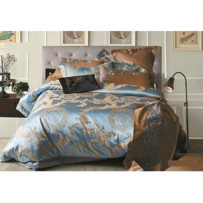 China Disposable Since Home Use Jacquard Bedding Sheet Comforter Cover Set C15045-52 for sale