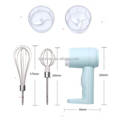 China Factory Price Egg Coffee Milk Silvercrest Cordless Battery Operated Balloon Stand Up Mixer Cooking Beater for sale