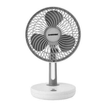 China Radio; Energy saving ; Energy saving ; OEM ODM Powerful Pure Copper Motor Led Mini 4000mAh USB Rechargeable Electric Portable Table Fan Light Fold Air Battery 3 Charging Speed for sale