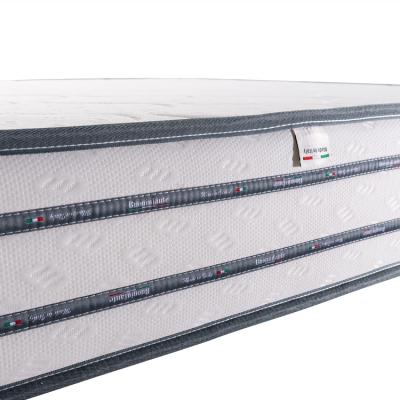 China Foldable Comfortable Latex Memory Foam 3 Zone Pocket Spring Mattress for sale