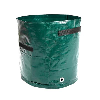 China Eco-Friendly High Quality Outdoor Potato Potato Large Vegetable Garden Growing Pots Plastic 10 Gallons 200 Gallons Growing Bags With Fin for sale