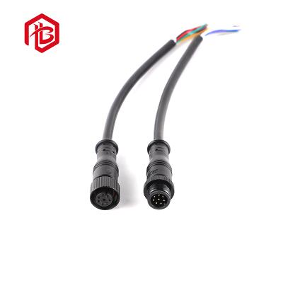 China BETT High Quality Automotive Connectors Waterproof Electrical Wiring Metal M12 2 3 4 5 6 8 Pins IP67 Waterproof Connector for sale