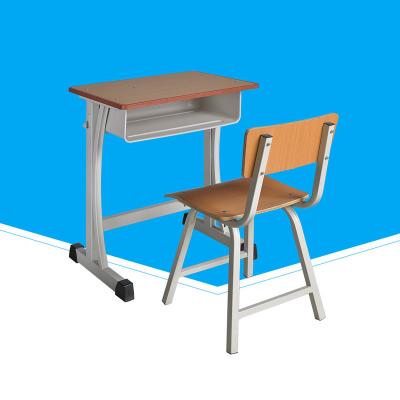 China School Sets Modern Steel Metal School Table And Chair for sale