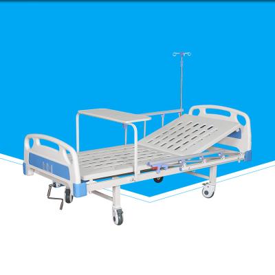 China Hospital Bed Customize Dimensions Caster Home Hospital Bed With Dining Table for sale