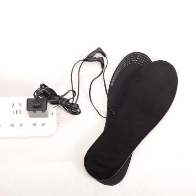 China Invisible electric treasure foot heating insole heating USB heating pad washable size can be cut for sale