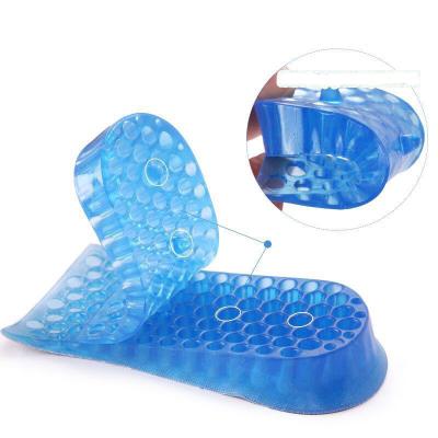 China Height Invisible Insoles Height Heel Inserts Elevator Shoes Invisible Heightening Cushioning Stepping Up Insole for sale