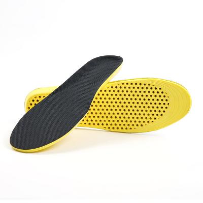 China Invisible Soft Residue Feeling Comfortable Breathable Sports PU Sweat-absorbing Heightening Insole for sale