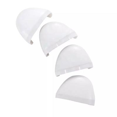 China Factory direct lightweight inserts plastic toe cap safe shoes bootselectrical parts toe caps insulation for sale