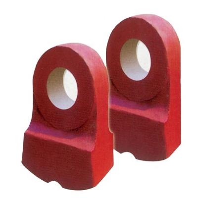 China energy & Mining Machine Impact Crusher Wear Parts Mn18Cr2 Stone Hammer Head for sale