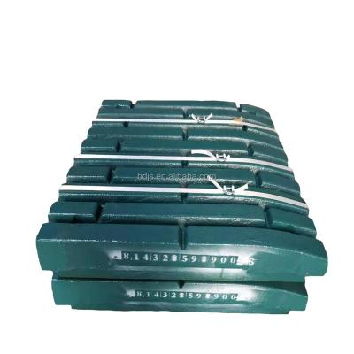 China energy & Mining JAW C100 814320042100 , FIXED Jaw Plate Apply To Nordberg Jaw Crusher Wear Parts for sale