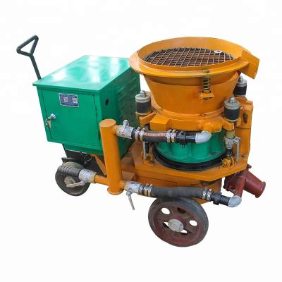 China Construction PZ 7 Aliva Dry Shotcrete Concrete Mortar Spraying Electric Gunite Machine Price For Sale for sale