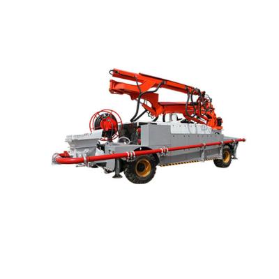 China Construction worksÂ   Large Type Concrte Spraying Unit Machine Shotcrete Handler for sale