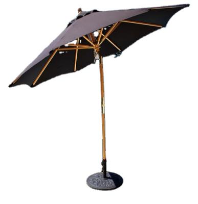 China Contemporary Outdoor Aluminum Beach Pool Pole Umbrella Parasol Sun Shade Umbrella for sale