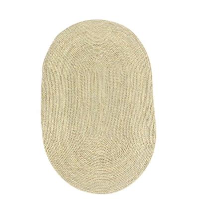 China Viable Restaurants Straw Seagrass Placemats Woven Recyclable Table Mat Handmade Mats and Pads, New Year Natural Woven Chinese All-Season for sale