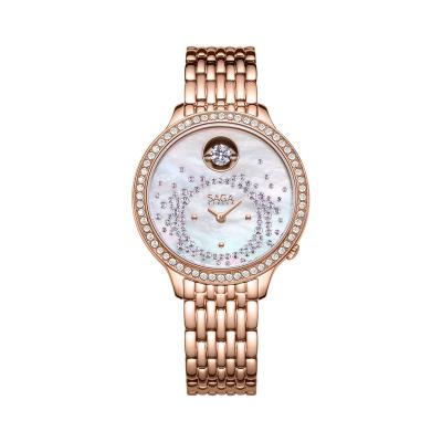 China Water Resistant SAGA 53766 Women Watches Luxury Brand China Wholesale Watches For Ladies for sale