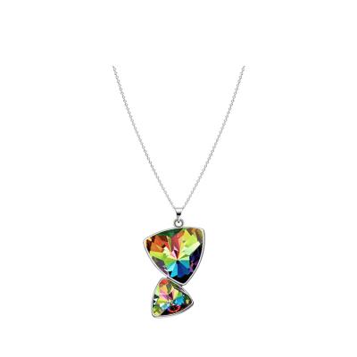 China Office/Career SAGA Pendant Necklace with Butterfly Crystal Necklace Stainless Steel for sale