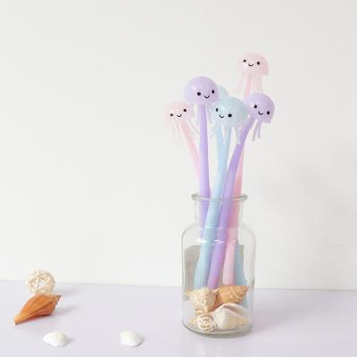 China 2022 Hot Selling Amazon Normal Pen Gifts Silicone For Kids Jellyfish Shape Gel Pen High Quality Pens For Silicone Beads for sale