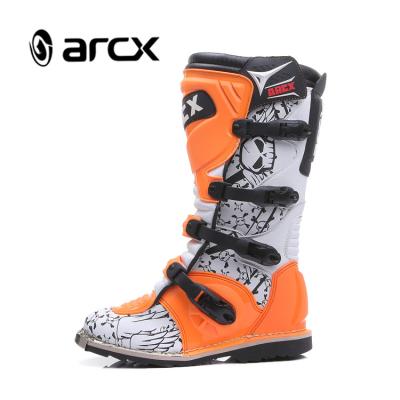 China ARCX Fashion Design Boots Anti-Slippery Motocross Racing Motorcycle Boots Botas De Motocross for sale