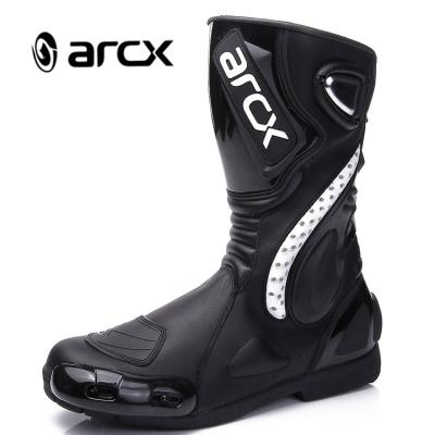 China ARCX Breathable Mens Whip Motorcycle Racing Boots Motorcycle Racing Boots Motorcycle Mens Boots for sale