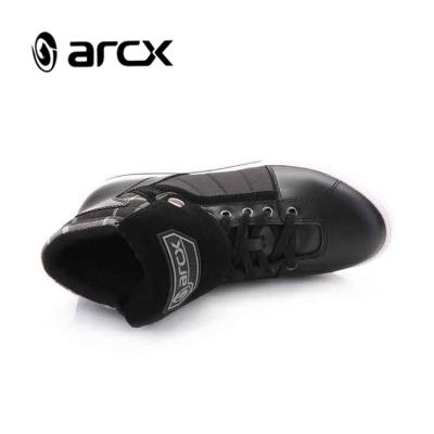 China ARCX New Style Anti-Slippery Off Road Motorcycle Shoes Scooter Boots Motorcycle Police Leather Shoes for sale