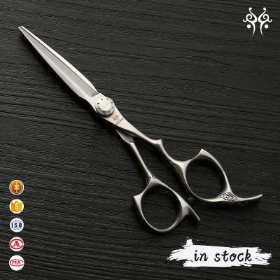 China Retro Hair Cutting Scissors YiJiang Style Scissors Hair Cutting Scissors With 440c Professional Hairdressing Shear for sale