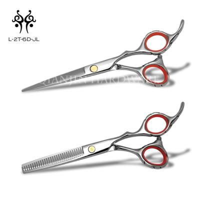 China Professional Straight Scissors China Stainless Steel Hair Scissors For Professional Hairdresser for sale