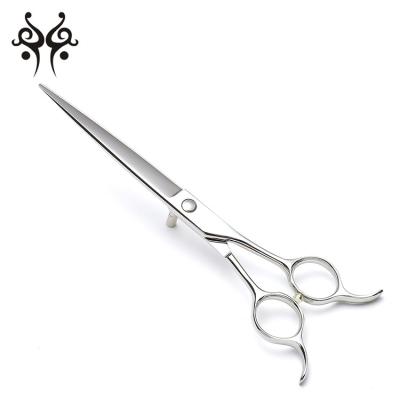 China High Quality Durable 440C Stainless Steel Pet Grooming Scissors Cutter Scissors Hairpet Shears for sale