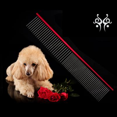 China 2016 Sustainable Stainless Steel Pet Grooming Comb for sale