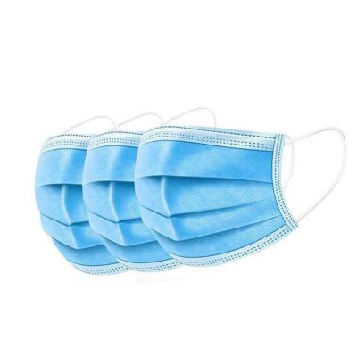 China Adult High Quality Disposable Medical Protective 3ply Face Mask for sale