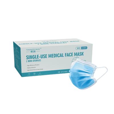 China Cheap price comfortable fitting facemask medical 3ply face mask for adult and children for sale