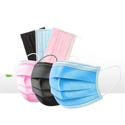 China Best Selling Bulk Price Disposable 3 Ply Stock Face Mask Nonwoven Adult Protective Disposable Medical 3ply Children Earloop Face Mask for sale