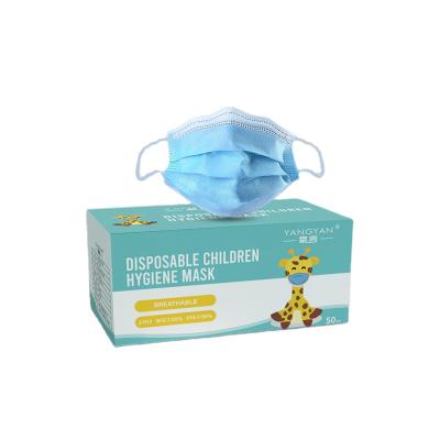 China Disposable Face Mask Disposable Three Layers For Baby Safety for sale