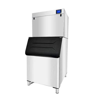 China ONILCE Commercial Commercial Ice Cream Machine For Making Crystal Ice Cubes 300KG/24H Large Capacity for sale