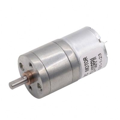 China Totally Enclosed Micro 12V Brushed Reducer 24V DC Electric Worm Gear Motor for sale