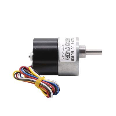 China Mini Dc Electric Brushless High Explosion Proof Torque 12V 24volt Low Speed ​​Motorboat, Electric Bicycle Smart Car 6mm DC Balancing Motor for sale