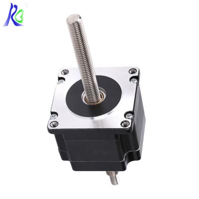 China NEMA 23 Non-captive Stepper Motor 57mm Linear Actuator 40~50KG Thrust Force 2-Phase NEMA 23 (56.4X56.4mm) for sale