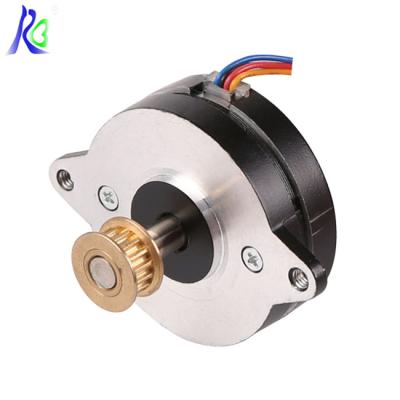 China Flat Type 0.9 Degree Stepper Motor 36mm Hybrid Stepper Motor With CE Approval Dia=36mm for sale