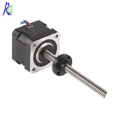 China Customization Lead Screw Linear Stepper Motor TR8 TR10 Linear Stepper NEMA 17 NEMA 17 For 3D Printer 1.5A for sale