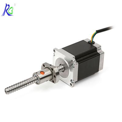 China CNC Kit 1.8 Degree 57mm Ball Screw Linear SFU1210 NEMA 23 Stepper Motor For Robot CNC for sale