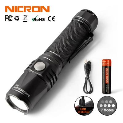 China Factory direct sale best cheap portable industrial wholesale Nicron B62 high performance flashlight for sale