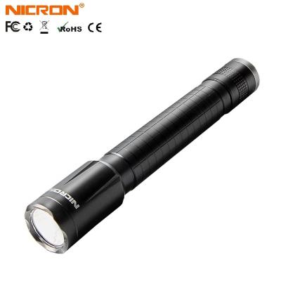 China Typical Emergency NICRON N4 2AA Aluminum Alloy Led Flashlight Long Working Hours Strong Anodizing Finished Flashlight for sale