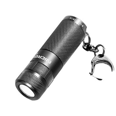 China NICRON B10 200 Lumen Mini Camping Key Chain Led Rechargeable Flashlight Torch With Batteries Key Chain Flashlight With Carabiner for sale