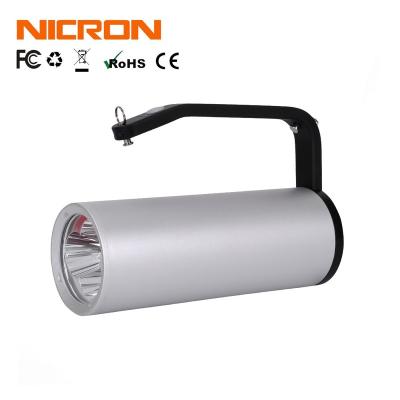 China Garden NICRON EXB95 Portable Explosion Proof Anti Long Throw Beam Handheld Rechargeable Spotlight With Shoulder Strap for sale