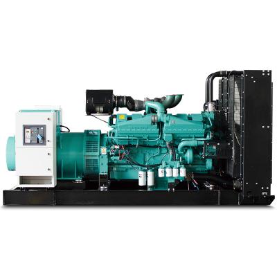 China reliability diesel generator powered by Cummins 1000KW 1250KVA KAT38-G4 60HZ KTA38-G4 for sale